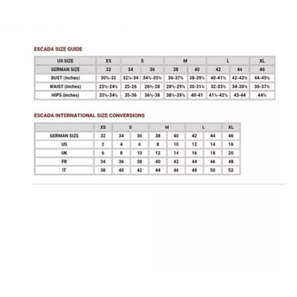 Escada Womens Pants Straight Leg Crop Trouser Sz 38 US 8 Classic Red Orange Pink - Picture 6 of 10